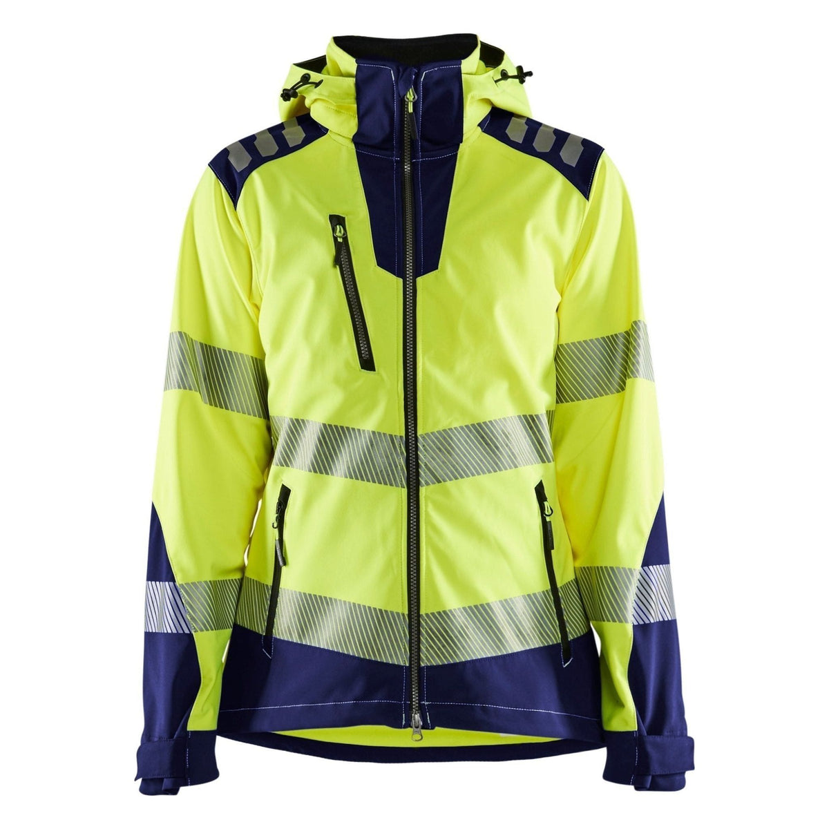 BLÅKLÄDER 4791 Dame High Vis Softshell Jakke - Sikkerhedsgiganten