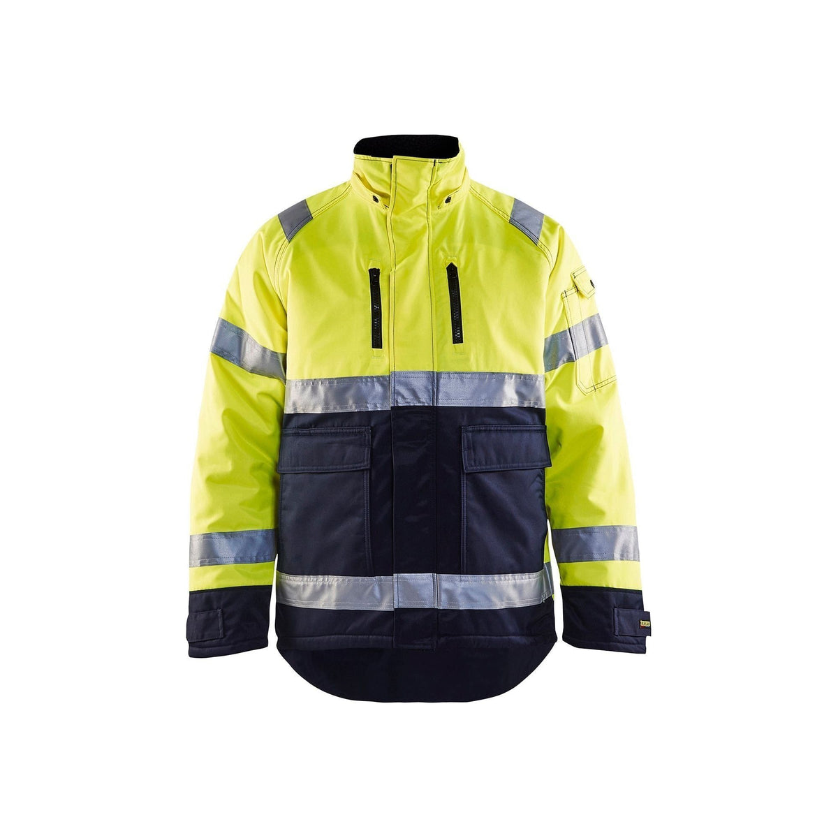 BLÅKLÄDER 4828 High Vis Vinterjakke bævernylon Herre - Sikkerhedsgiganten