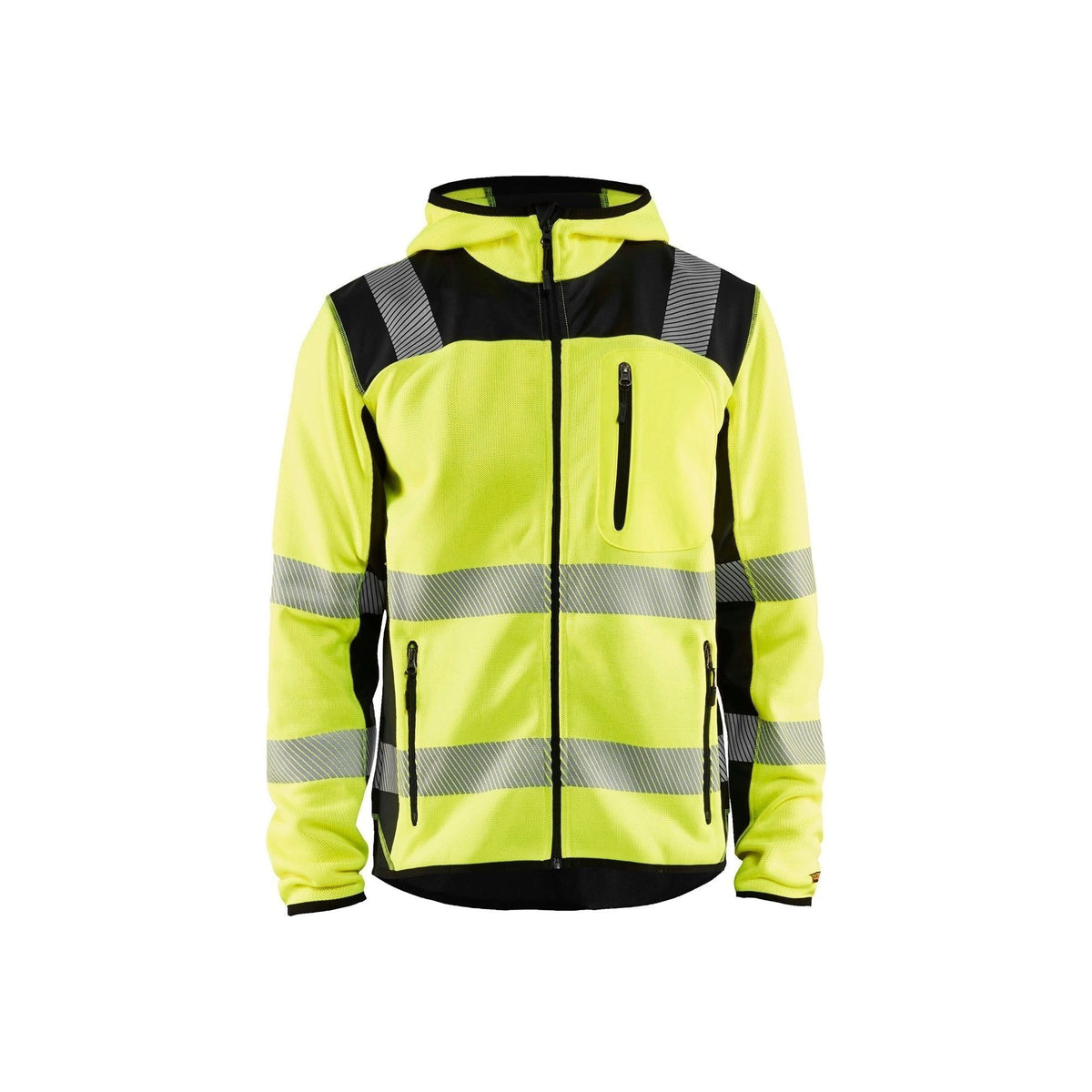 BLÅKLÄDER 4923 High Vis Strikket Softshell Jakke Herre - Sikkerhedsgiganten
