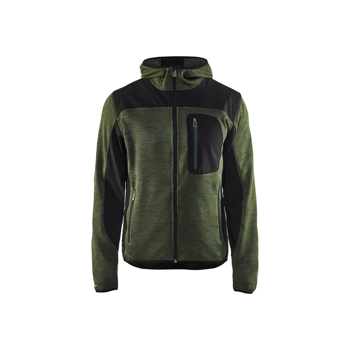 BLÅKLÄDER 4930 Strikket jakke med softshell Herre - Sikkerhedsgiganten