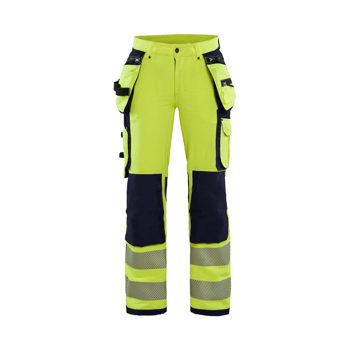 BLÅKLÄDER 7197 High Vis Buks 4 - vejs stretch dame - Sikkerhedsgiganten