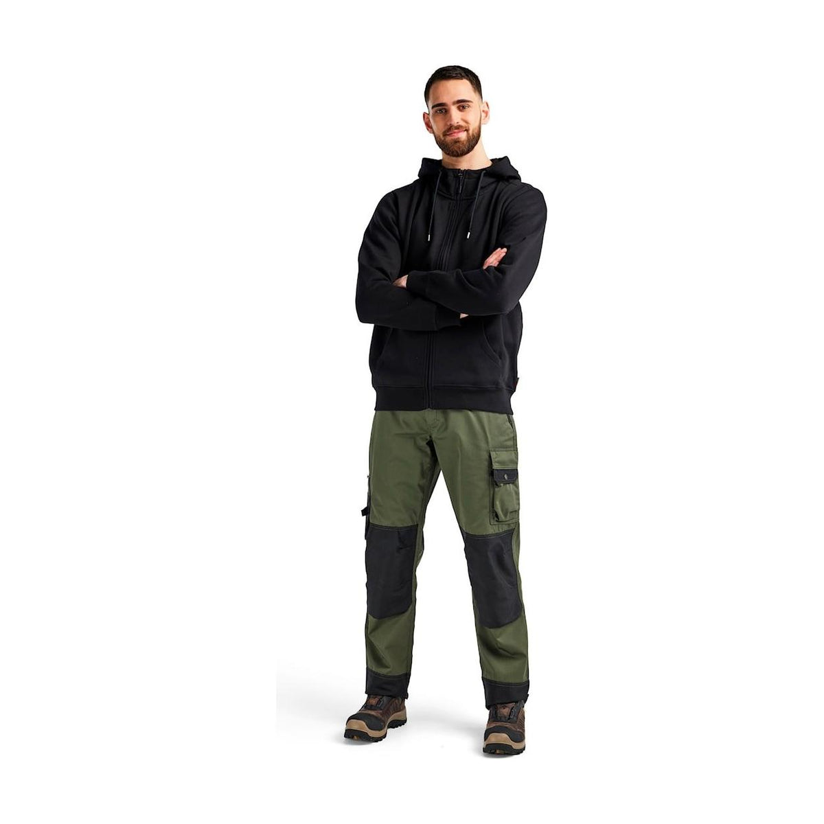 BLÅKLÄDER Hættetrøje full - zip 3366 - Sikkerhedsgiganten