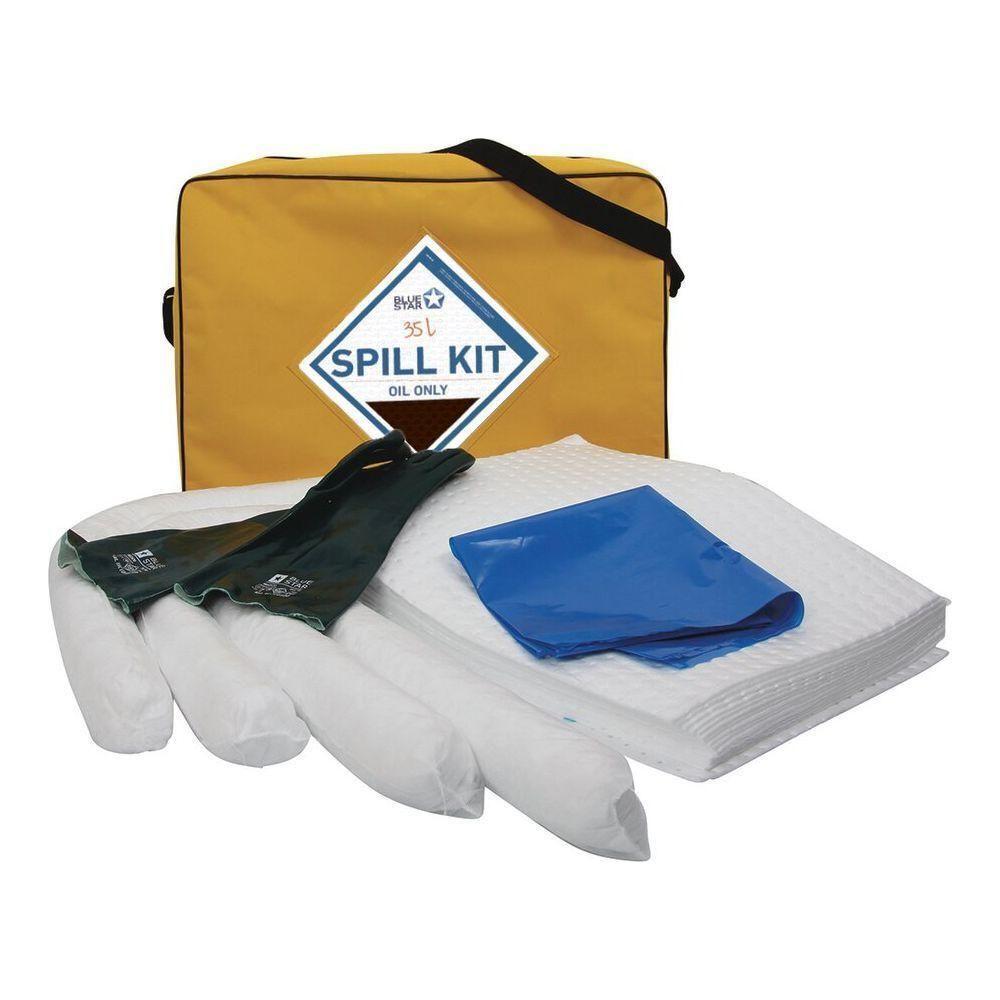 BlueStar Spill Kit 35 Liter - Universal - Sikkerhedsgiganten