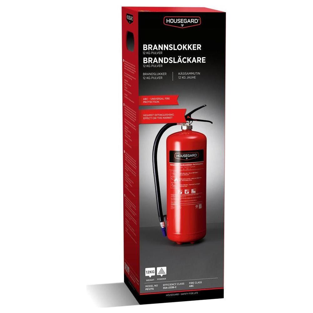 Brandslukker HG PE12HRA pulverbrandslukker 12kg - Sikkerhedsgiganten