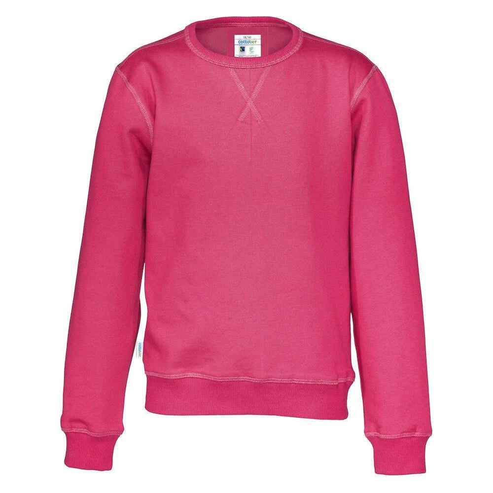 Cottover Crew Neck Sweatshirt med rund hals junior 141015 - Sikkerhedsgiganten