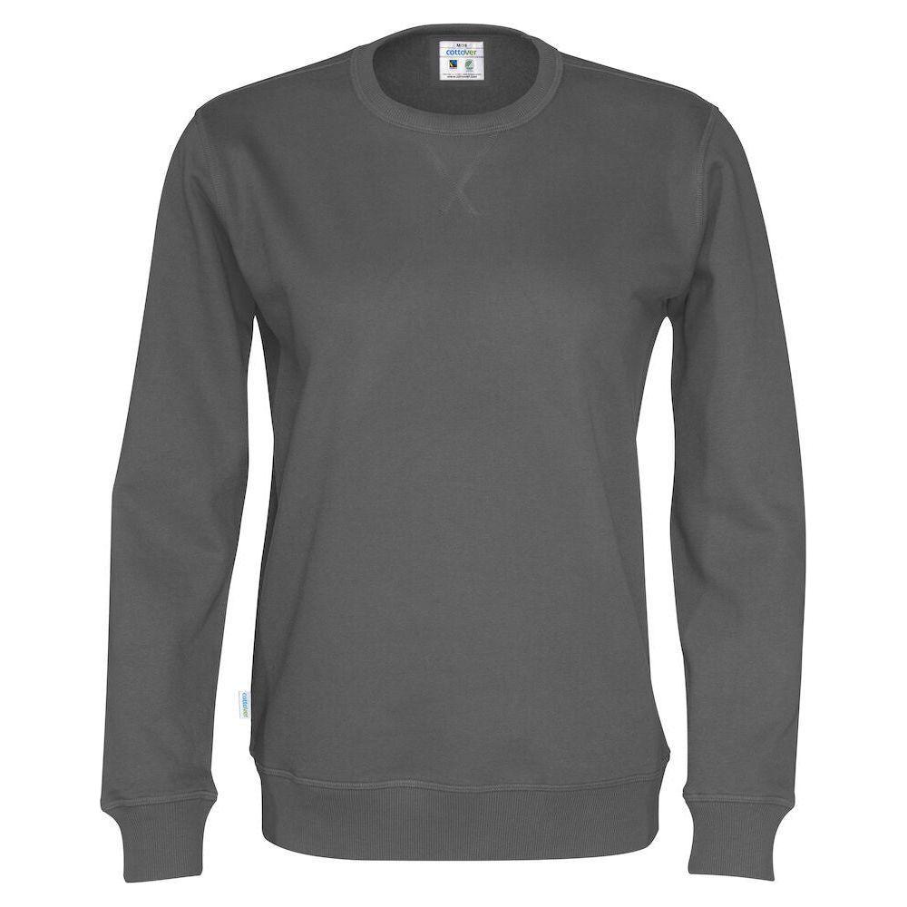 Cottover Crew Neck Sweatshirt med rund hals unisex 141003 - Sikkerhedsgiganten