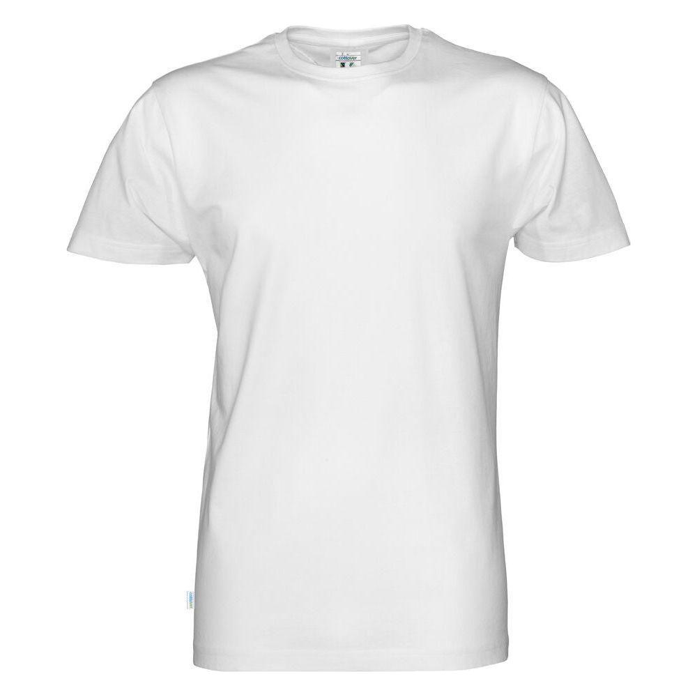 Cottover T - shirt herre 141008 Hvid - Sikkerhedsgiganten