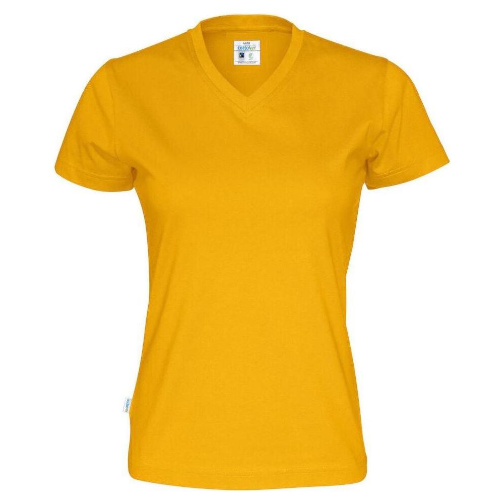 Cottover T - shirt V - hals dame 141021 - Sikkerhedsgiganten