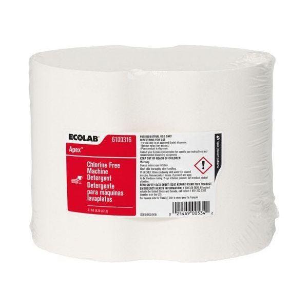 Ecolab Apex Ultra maskinopvask med klor 3,1 kg - Sikkerhedsgiganten