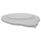Lid for bucket for food, Vikan, blue, PP, for 20 l