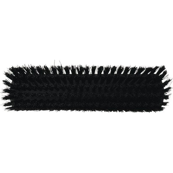 Fejekost, Vikan, sort, PP/polyester/rustfrit stål, 30 cm, medium børstehår - Sikkerhedsgiganten
