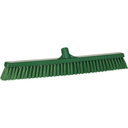 Fejekost, Vikan,flere farver, PP/polyester/rustfrit stål, 61 cm, bløde/stive børstehår - Sikkerhedsgiganten