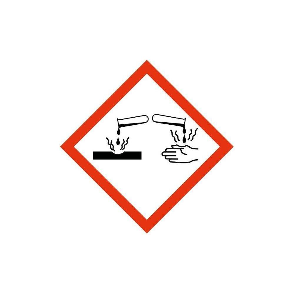 GHS Skilt Ætsende GHS Faresymboler - Sikkerhedsgiganten