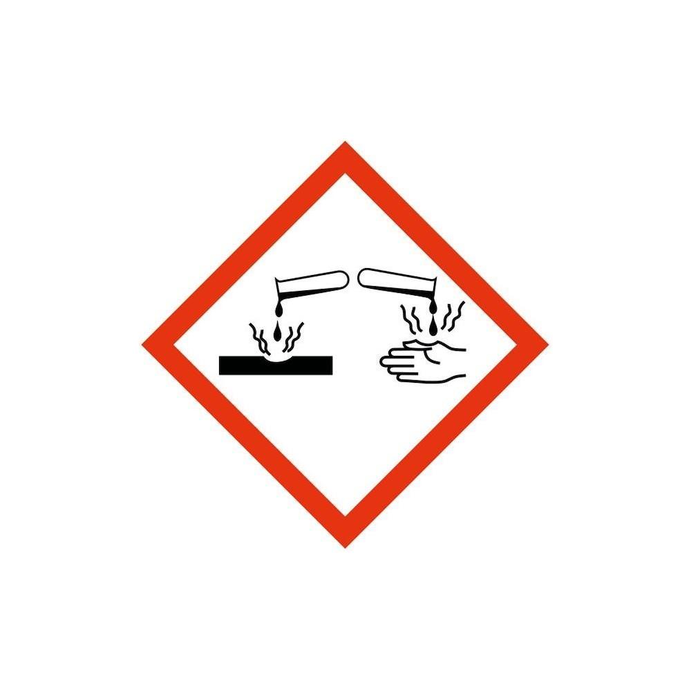 GHS Skilt Ætsende GHS Faresymboler - Sikkerhedsgiganten