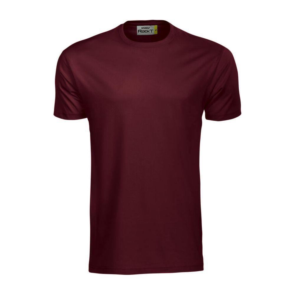 Graphix Rock T herre 150374 Burgundy - Sikkerhedsgiganten