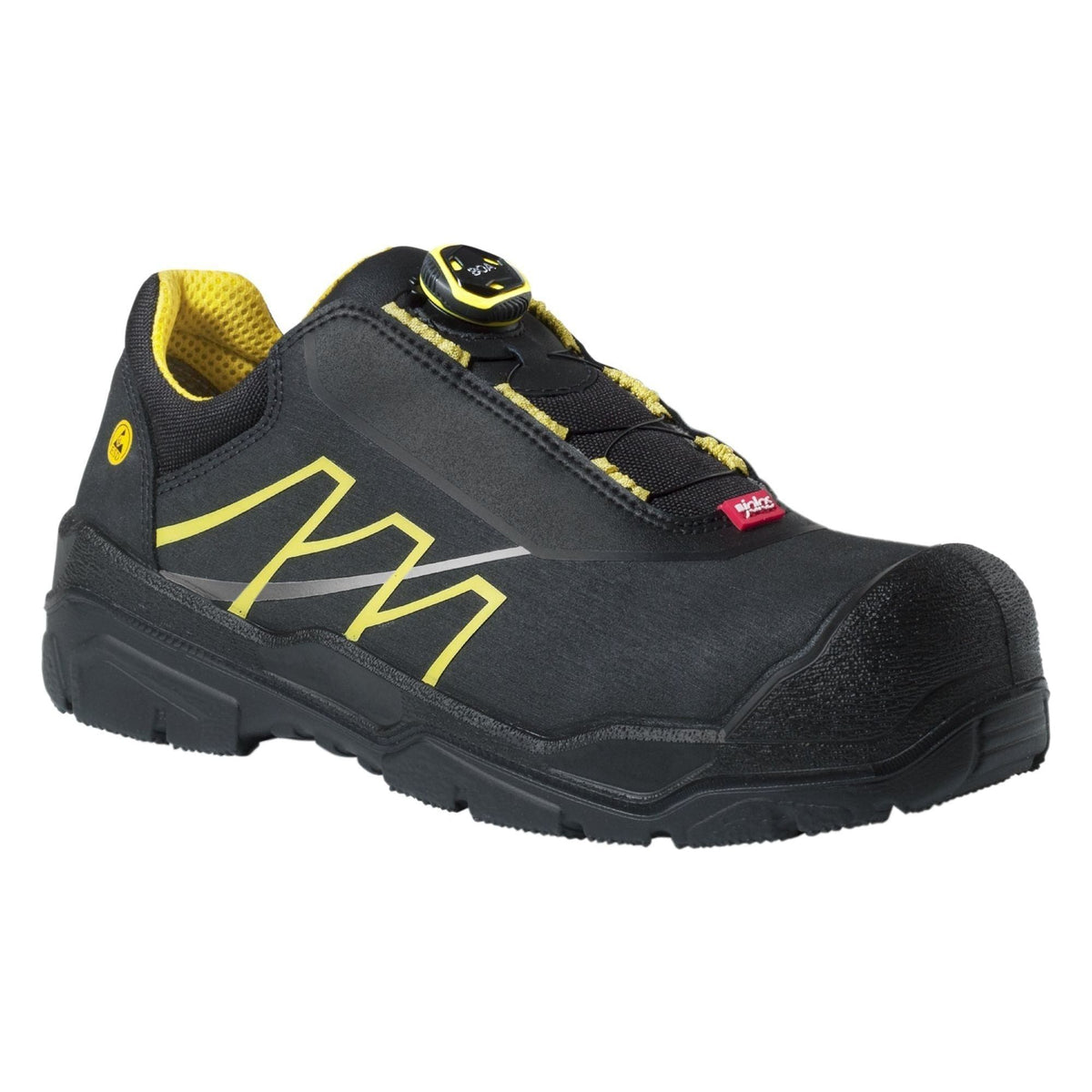 Jalas® Gran Premio 1558 GP S3 sort/gul - Outlet - Sikkerhedsgiganten