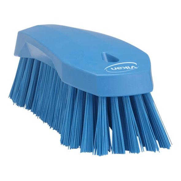 Kærnebørste, Vikan, flere farver, PP/polyester/rustfrit stål, 16,5 - 24 cm, meget stive børstehår - Sikkerhedsgiganten