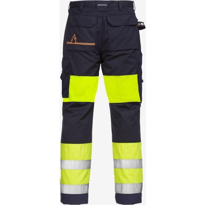 Kansas Flame Hi Vis bukser dame kl.1 2777 126518 - Sikkerhedsgiganten