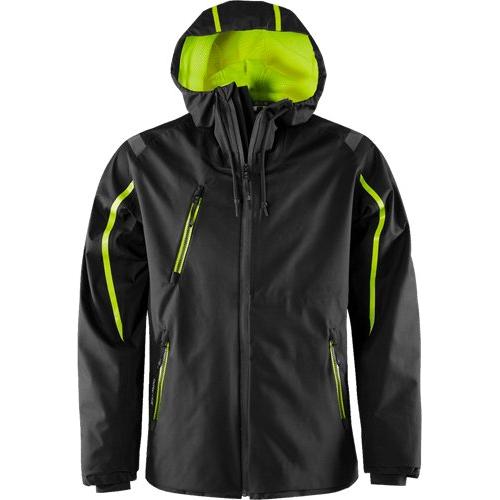 Kansas GORE - TEX skaljakke 4864 GXP - Sort/HV. Gul - Sikkerhedsgiganten