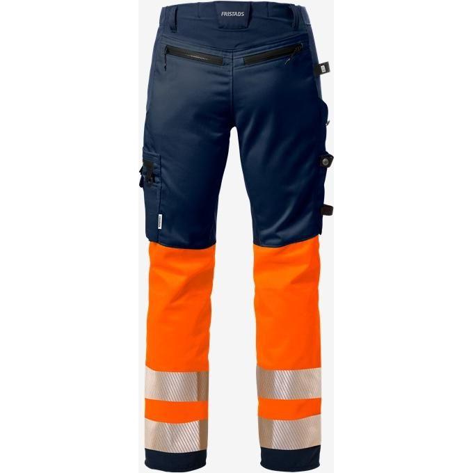 Kansas HI VIS HÅNDVÆRKER STRETCH BUKSER KL.1 2706 - Sikkerhedsgiganten