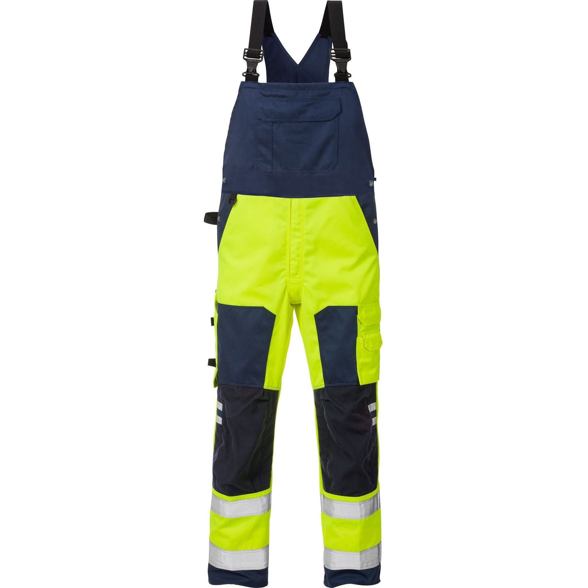 Kansas HI - VIS Overalls 1015 kl. 2 gul marine - Sikkerhedsgiganten