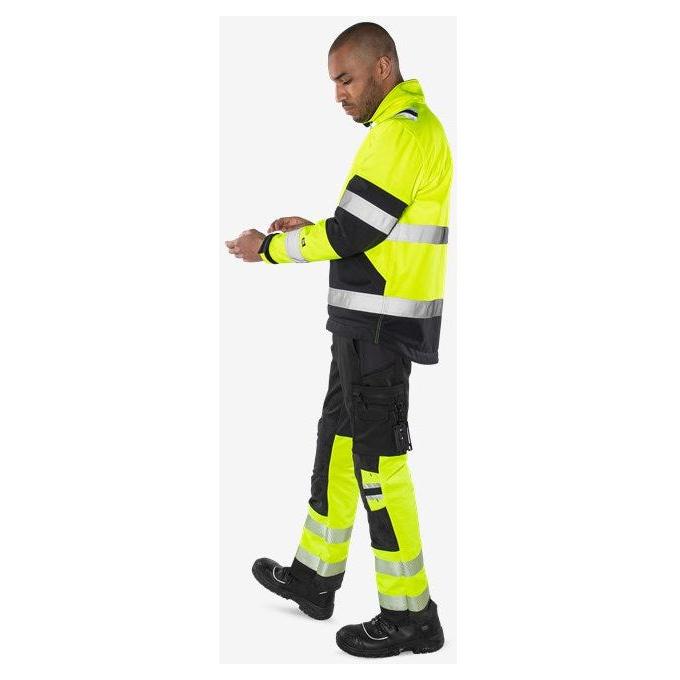 Kansas HI VIS SOFTSHELLJAKKE KL.2 4083 - Sikkerhedsgiganten