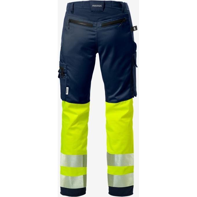 Kansas Hi Vis stretch bukser kl 1 2705 - Sikkerhedsgiganten