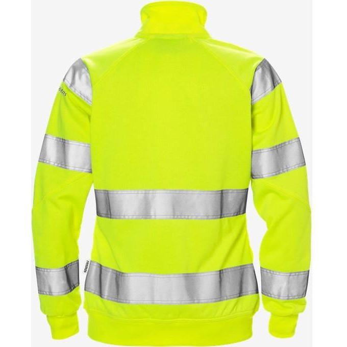 Kansas HI VIS SWEATJAKKE DAME KL.3 7427 SHV - Sikkerhedsgiganten