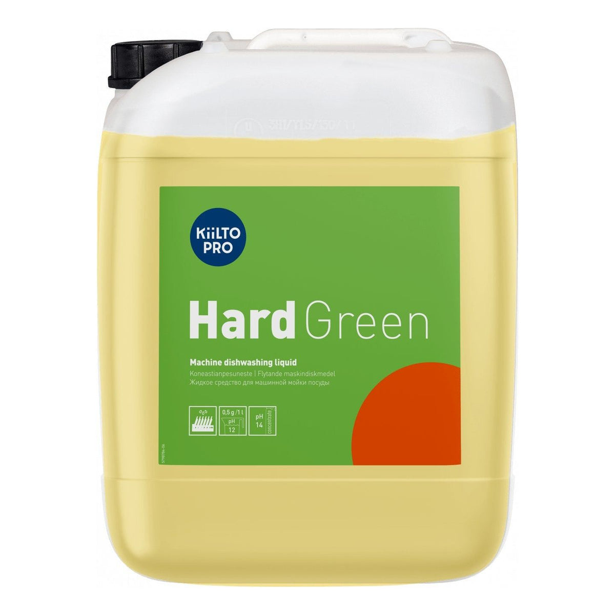 Kiilto Pro Hard Green Maskinopvaskemiddel 10 Liter / 20 Liter - Sikkerhedsgiganten