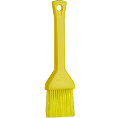 Levnedsmiddelpensel, Vikan, polyester/PP/rustfrit stål, bløde børstehår 3 - 7 cm., flere farver - Sikkerhedsgiganten