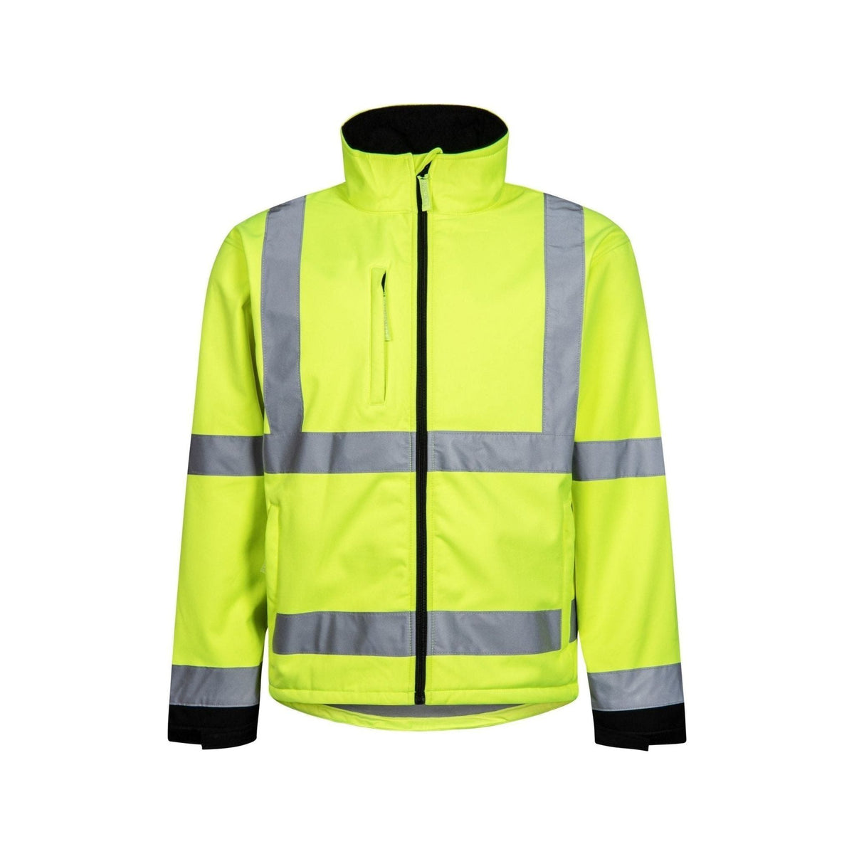 Lyngsøe åndbar Hi - vis softshell jakke FOX471 - Sikkerhedsgiganten