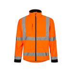 Lyngsøe åndbar Hi - vis softshell jakke FOX471 - Sikkerhedsgiganten