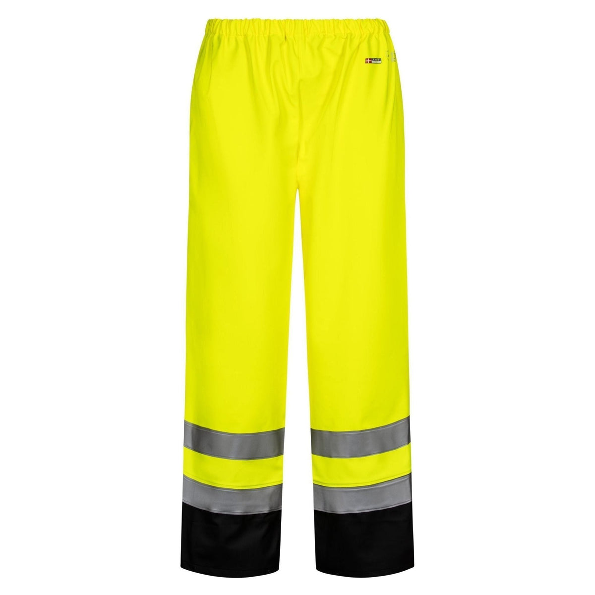 Lyngsøe brandhæmmende Hi - vis regnbukser PU/PVC FR - LR252 - Sikkerhedsgiganten