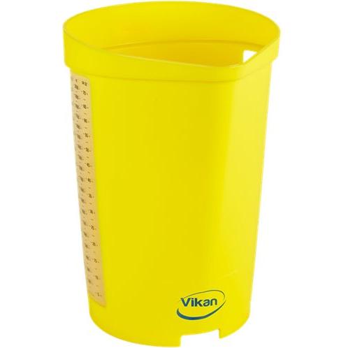 Målekande, Vikan, 2 l, flere farver, PP, med åben hank - Sikkerhedsgiganten