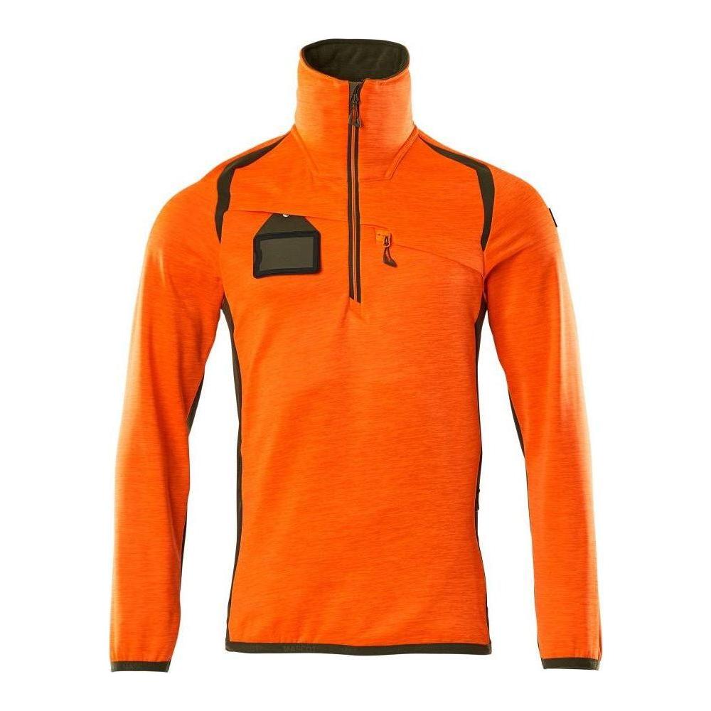 Mascot® Accel. Safe - Fleecetrøje med kort lynlås - 19303 - 316 - Sikkerhedsgiganten