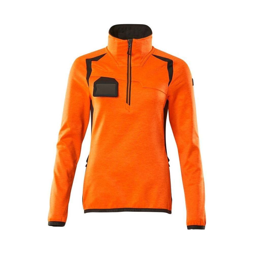 Mascot® Accel. Safe - Fleecetrøje med kort lynlås, damepasfom - 19353 - 316 - Sikkerhedsgiganten