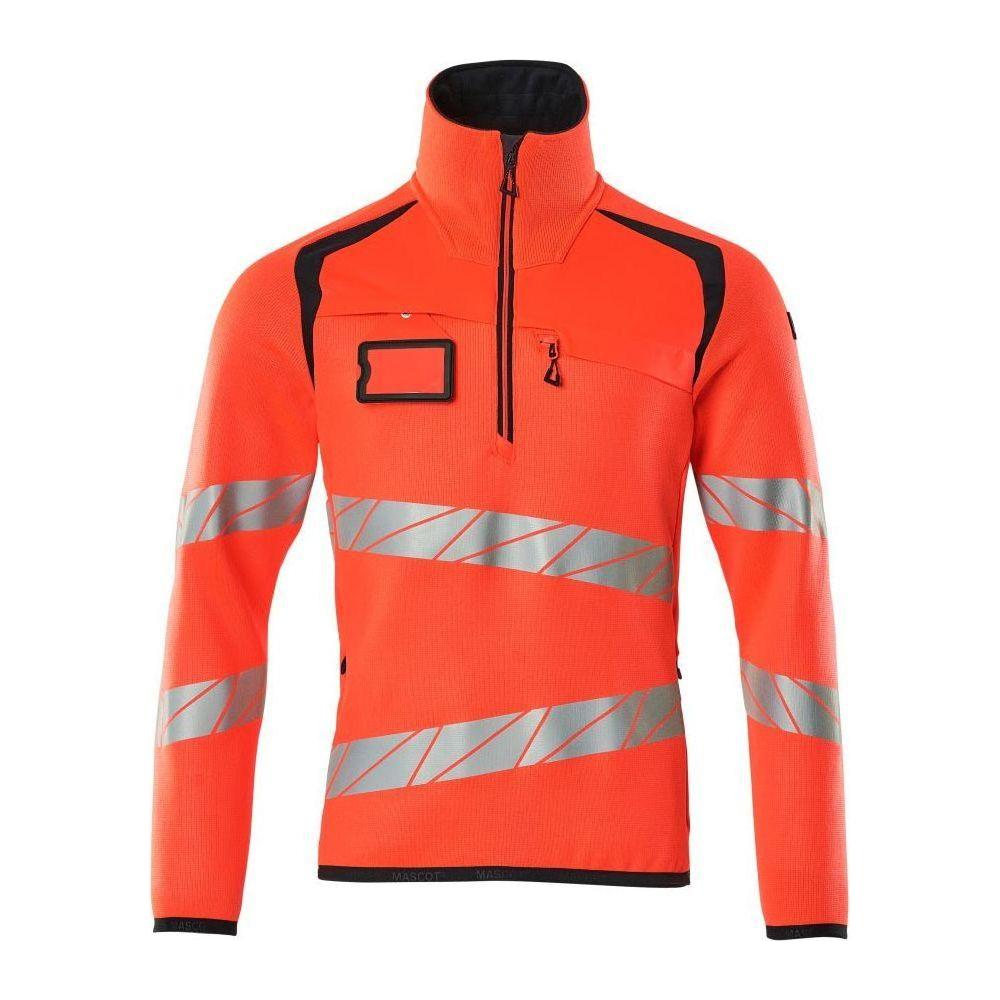 Mascot® Accel. Safe - Striktrøje med kort lynlås - 19005 - 351 - Sikkerhedsgiganten