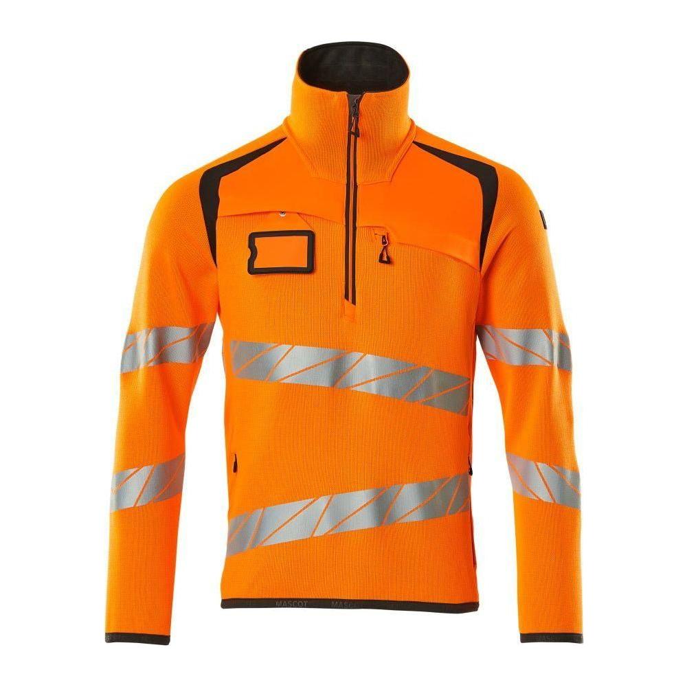 Mascot® Accel. Safe - Striktrøje med kort lynlås - 19005 - 351 - Sikkerhedsgiganten