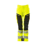 Mascot® Accelerate Safe arbejdsbukser dame pasform DIAMOND,stretch - 19078 - 511 - 1709 hi - vis gul/sort