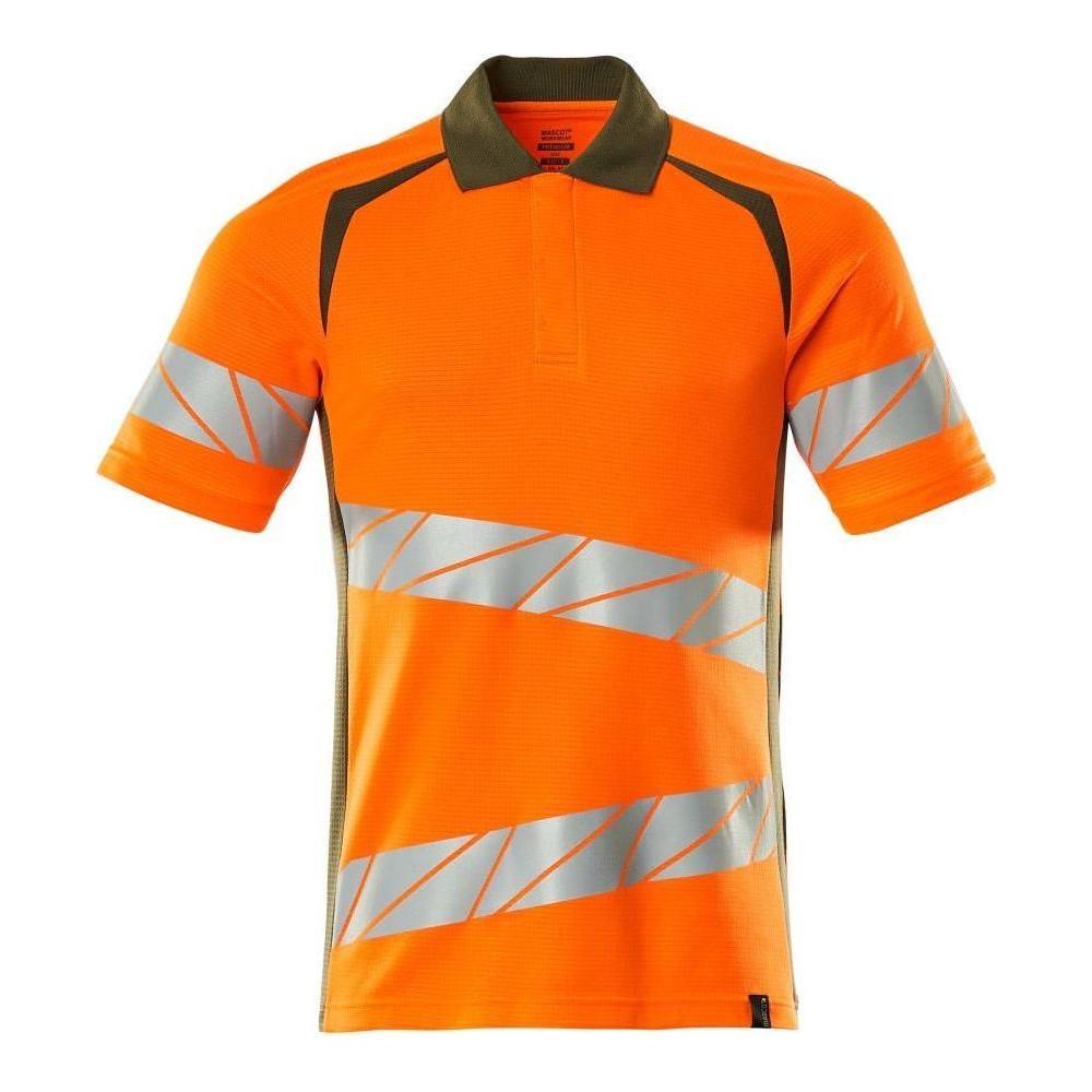 Mascot® Accelerate Safe Poloshirt moderne pasform - 19083 - 771 klasse 2 - Sikkerhedsgiganten