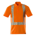 Mascot® Accelerate Safe Poloshirt, moderne pasform - 22183 - 771 klasse 2 - Sikkerhedsgiganten