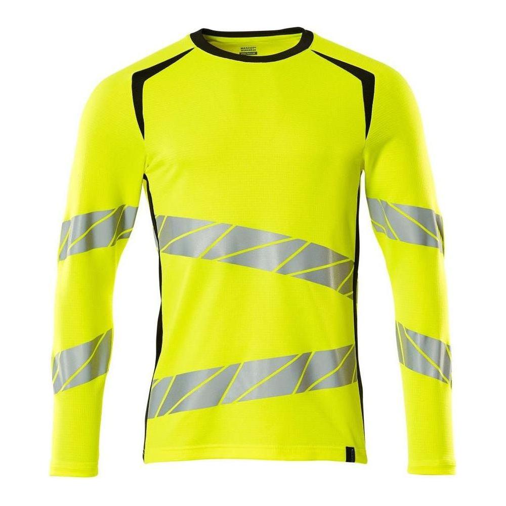 Mascot® Accelerate Safe T - shirt langærmet, moderne pasform - 19081 - 771 klasse (2) 3 - Sikkerhedsgiganten