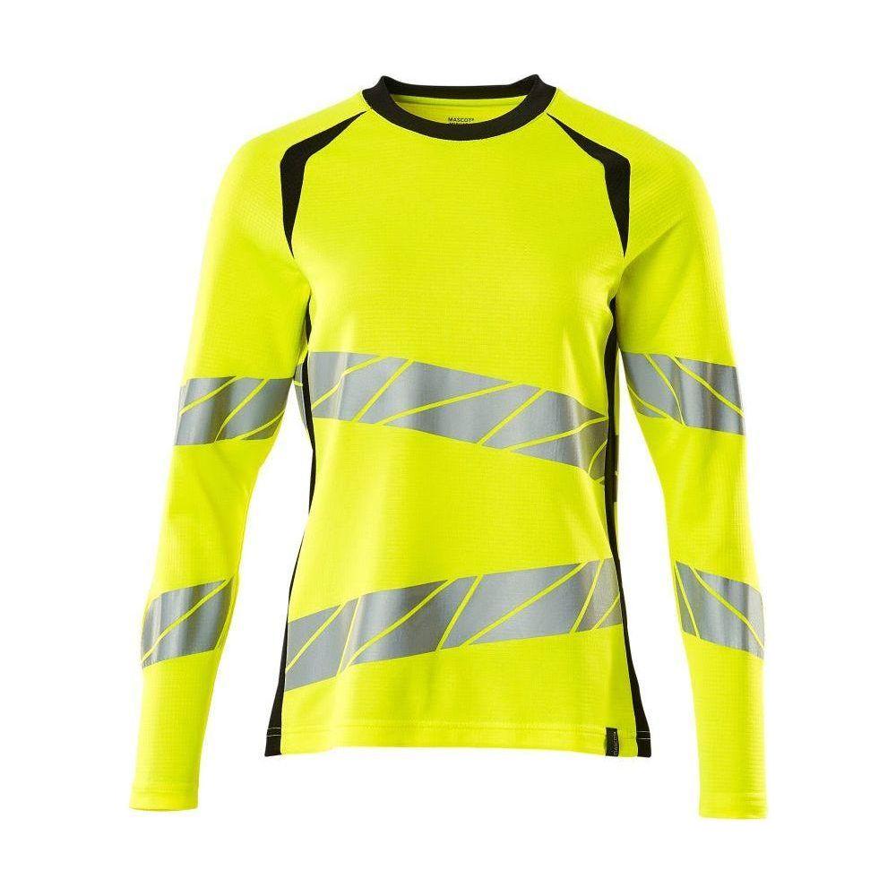 Mascot® Accelerate Safe T - shirt til kvinder langærmet - 19091 - 771 klasse 2 - Sikkerhedsgiganten