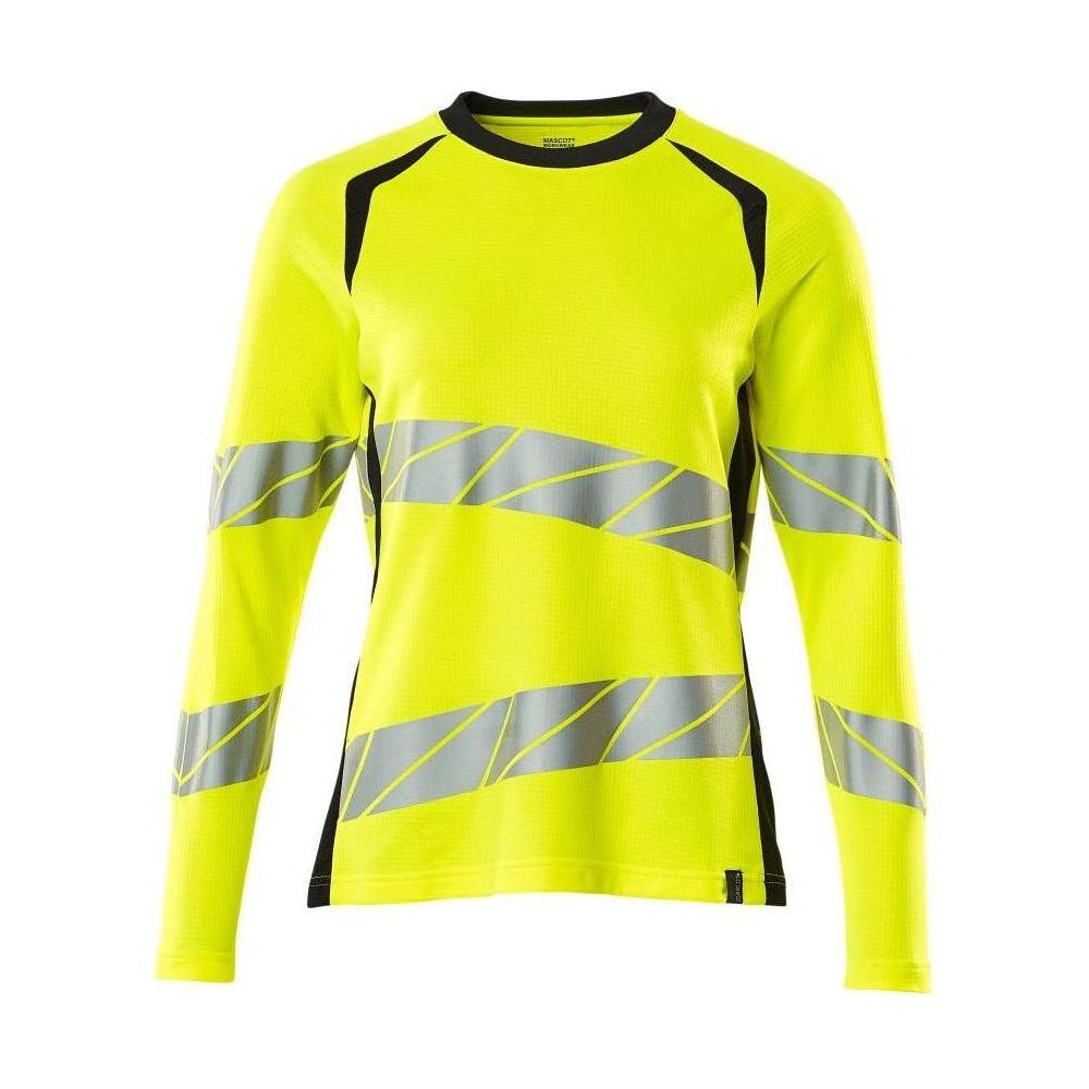 Mascot® Accelerate Safe T - shirt til kvinder langærmet - 19091 - 771 klasse 2 - Sikkerhedsgiganten