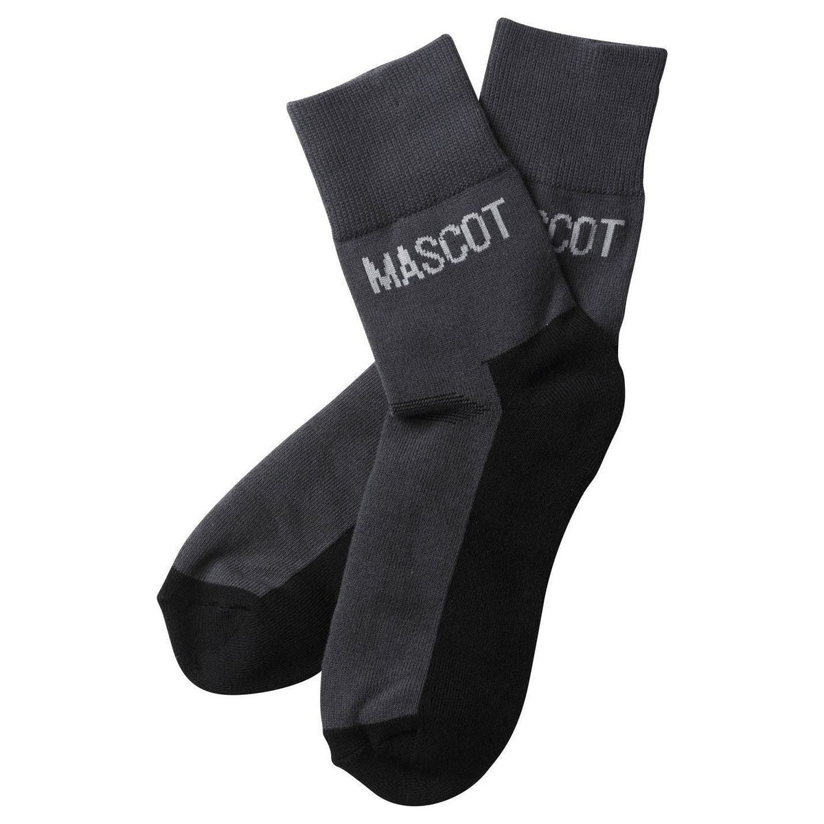 Mascot® Complete Tanga strømper lav vægt - 2 - pak 50407 - 875 - 1809 antracit/sort - Sikkerhedsgiganten