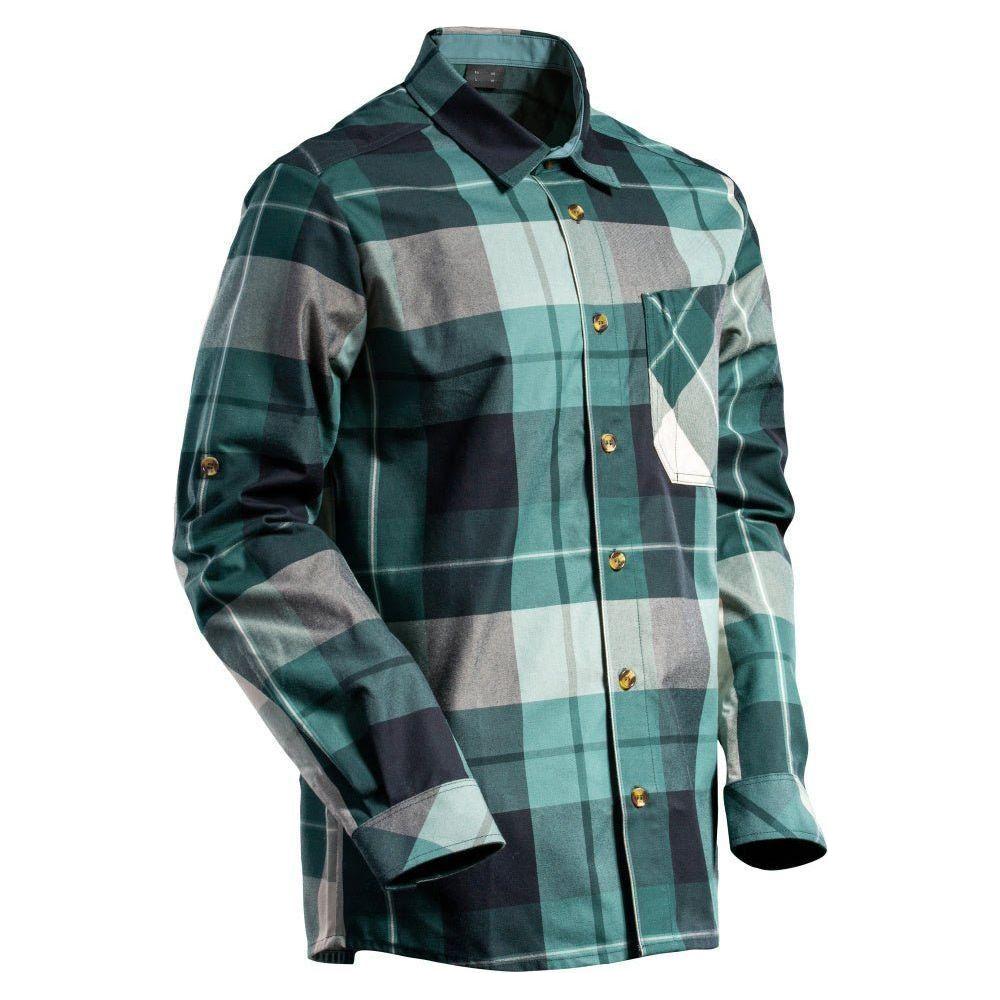 Mascot® Customized Flannel skjorte, ternet 22904 - 446 - Sikkerhedsgiganten