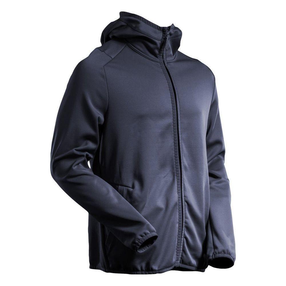 Mascot® Customized Fleecetrøje med hætte og lynlås 22585 - 608 - Sikkerhedsgiganten