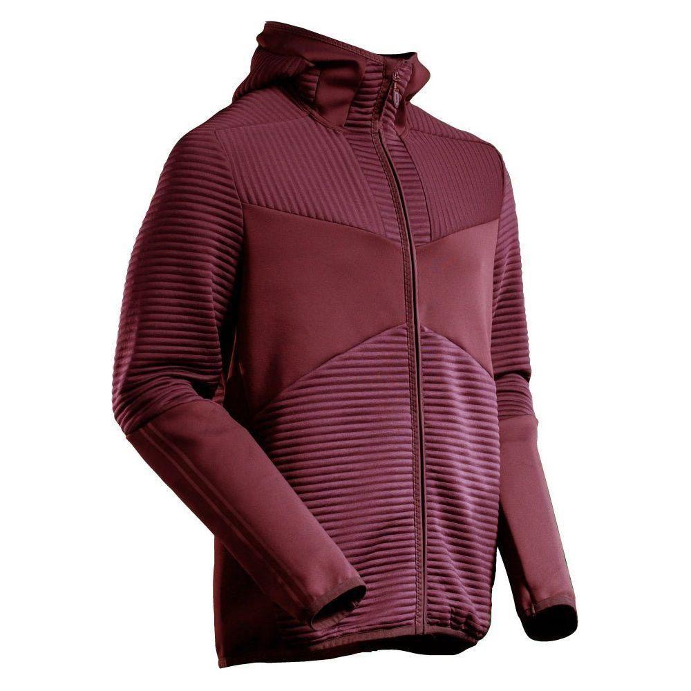 Mascot® Customized Fleecetrøje med hætte og lynlås 22603 - 681 - Sikkerhedsgiganten