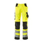 Mascot® Safe Supreme Kendal Arbejdsbukser 15579 - 860 - 1709 hi - vis gul/sort - Sikkerhedsgiganten