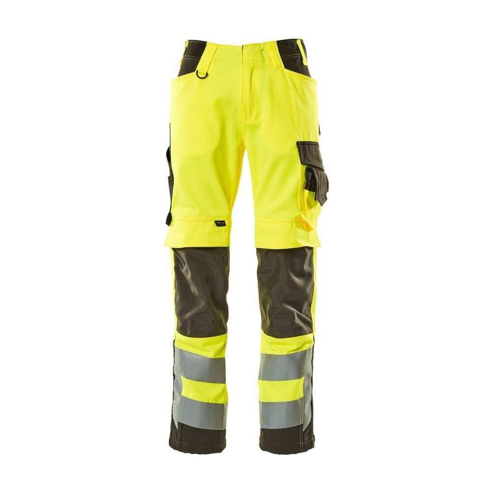 Mascot® Safe Supreme Kendal Arbejdsbukser 15579 - 860 - 1718 hi - vis gul/mørk antracit - Sikkerhedsgiganten